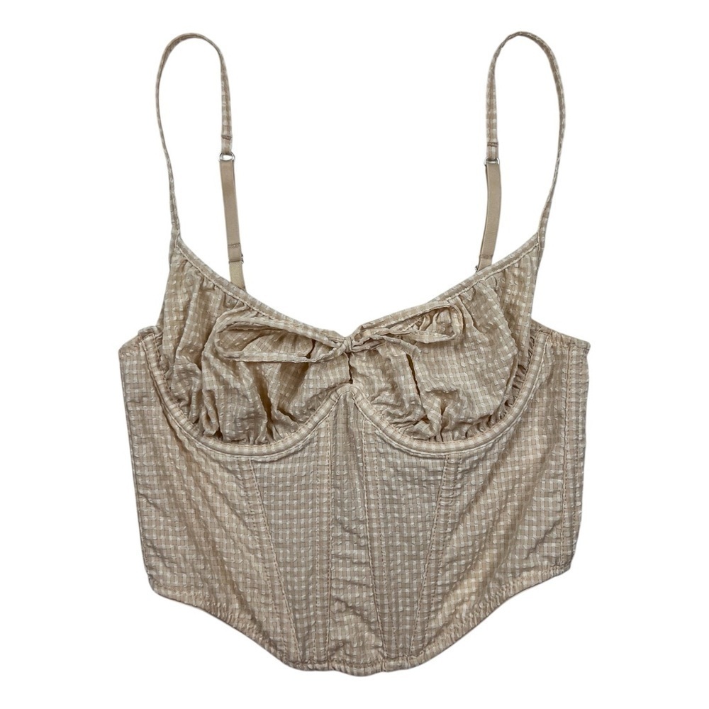 Urban Outfitters Out From Under Devon Seersucker Corset